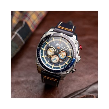 Hawker Hunter Dual Time Chrono - Montre homme