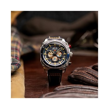 Hawker Hunter Dual Time Chrono - Montre homme