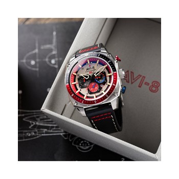 Hawker Hunter Dual Time Chrono - Montre homme