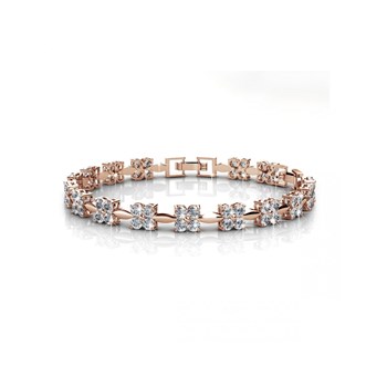 Sweet Bracelet - Rose Gold and Crystal