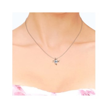 Pendentif Roxy - Or Rosé et Cristal