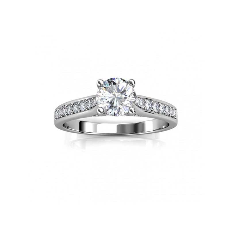 Bague Silver Light - Argenté et Cristal - vue 2
