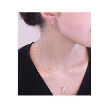 Criss et X Duo set: Rosé Gold and Crystal