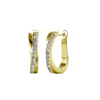 Parure Criss et X Duo : Or et Cristal