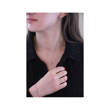 Moon set - Rose gold and crystal