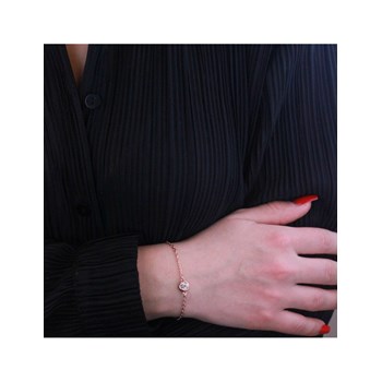 Moon set - Rose gold and crystal