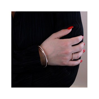 Criss Set and Box - Rosé Gold and Crystal