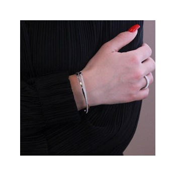 Criss Set and Box - Silver and Crystal