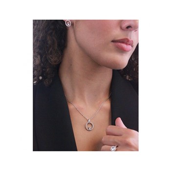 Desiree Set - Silver and Crystal