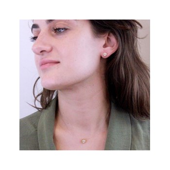 Moon Set and Box - Gold and Crystal