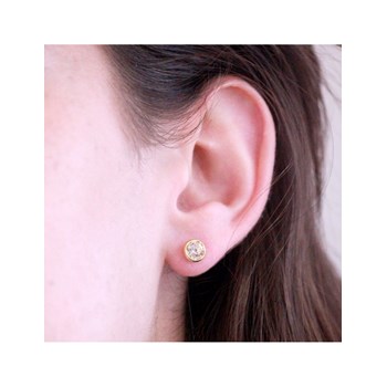 Moon Set and Box - Gold and Crystal