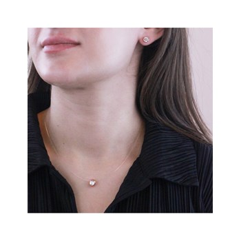 Moon Set and Box - Rosé Gold and Crystal