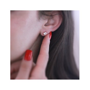 Moon Set and Box - Rosé Gold and Crystal