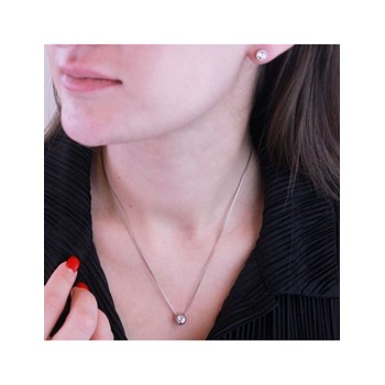 Parure Moon - Argent et Cristal