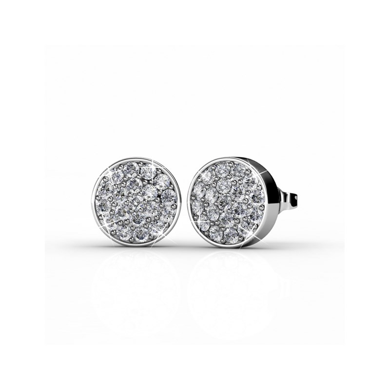 Parure Round - Argent et Cristal - vue 3