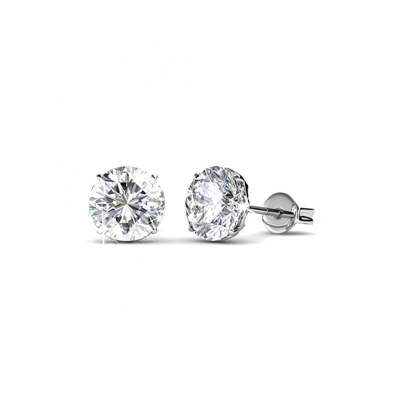 Parure Kristine - Argenté et Cristal - vue 3