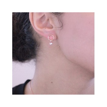 Parures Octavia - Or Rosé et Cristal