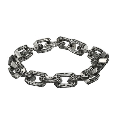 Bracelet Argent 925 Motif balinais : Cadeau Symbolique pour Homme