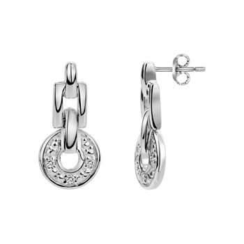 Boucles d'oreilles pendantes en Argent