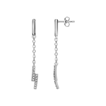 Boucles d'oreilles pendantes en Argent