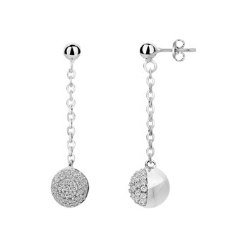 Boucles d'oreilles pendantes en Argent