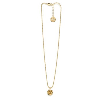 collier fleur doré à l'or fin - AGLAÉ