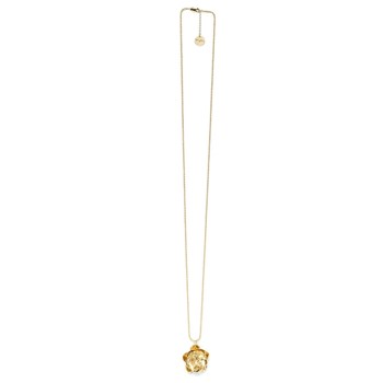 sautoir fleur doré à l'or fin - AGLAÉ
