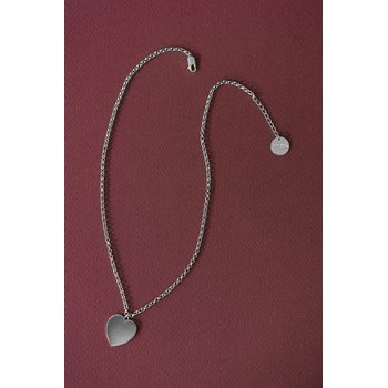 collier coeur plaqué argent - APHRODITE