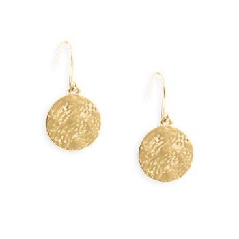 Gold-plated earrings