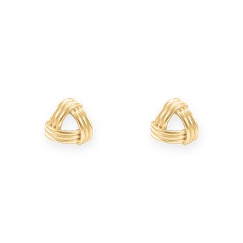 Gold-plated earrings