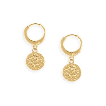 Gold-plated earrings