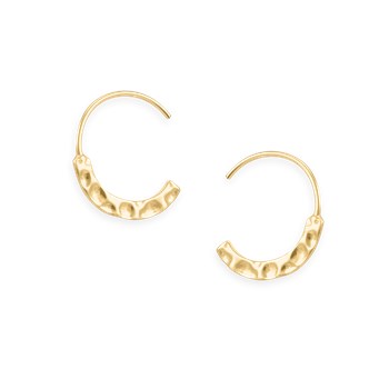 Gold-plated earrings