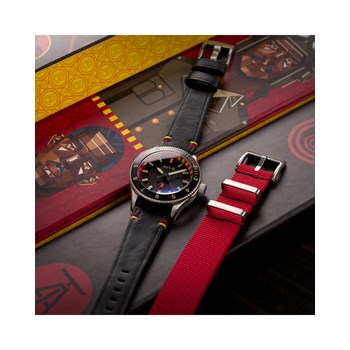 Montre Homme AVI-8 quartz - Bracelet cuir véritable de vachette + Nato - 3 aiguilles - Tuskegee