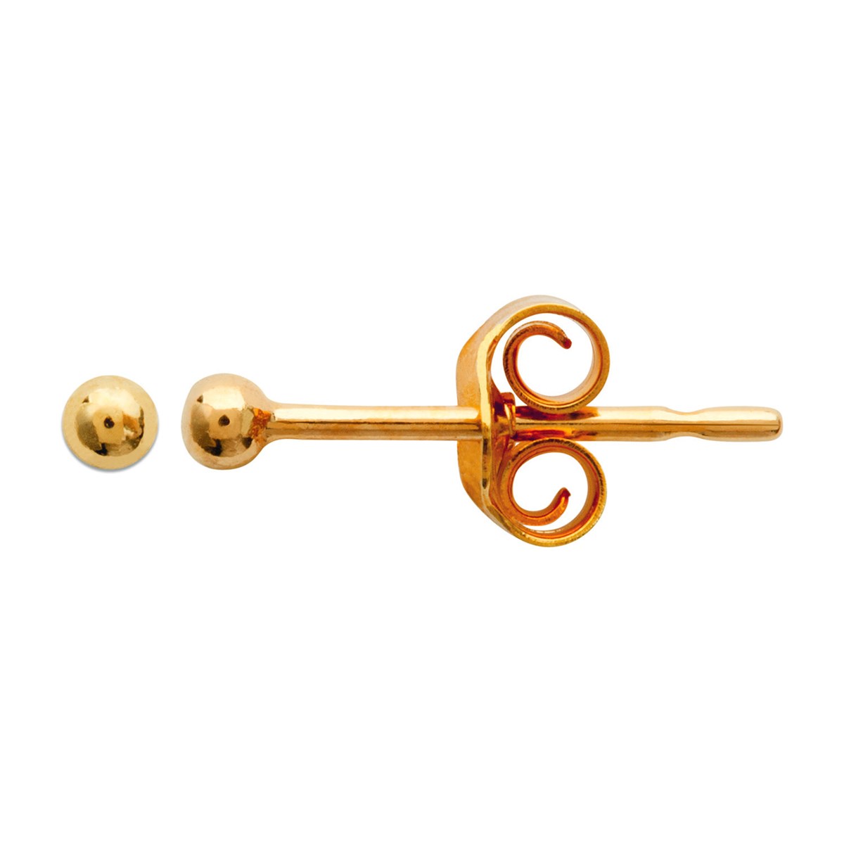 Boucles d'oreilles puces Brillaxis
diamètre 2mm - vue 3