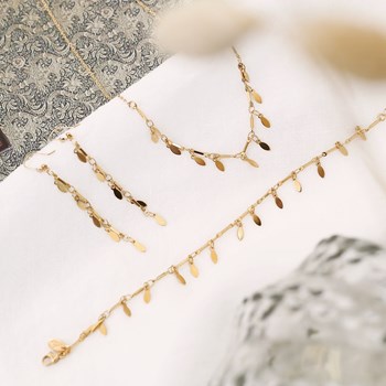 Timeless bracelet in 24k gold CAMILLE