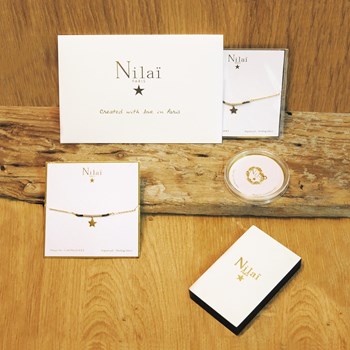 Discreet silver beaded bracelet GYPSY