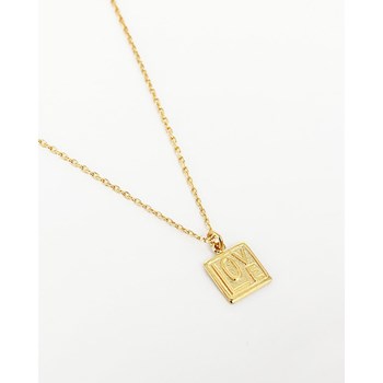LOVE classic chain necklace with medallion