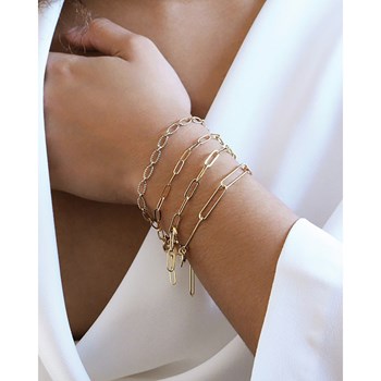 XXL mesh bracelet gilded with 24K MAXI PURE fine gold