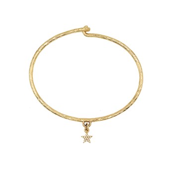 24k gold-plated star charm LILY