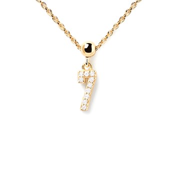 Charm PdPaola Numéro 7 doré