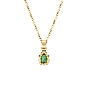 Collier Swarovski Stilla goutte verte