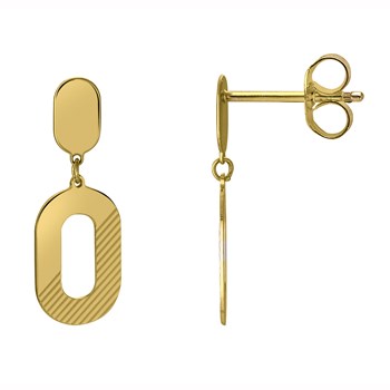 Boucles d'oreilles pendants géométriques
