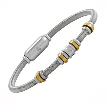 Bracelet Jourdan Foster acier bicolore