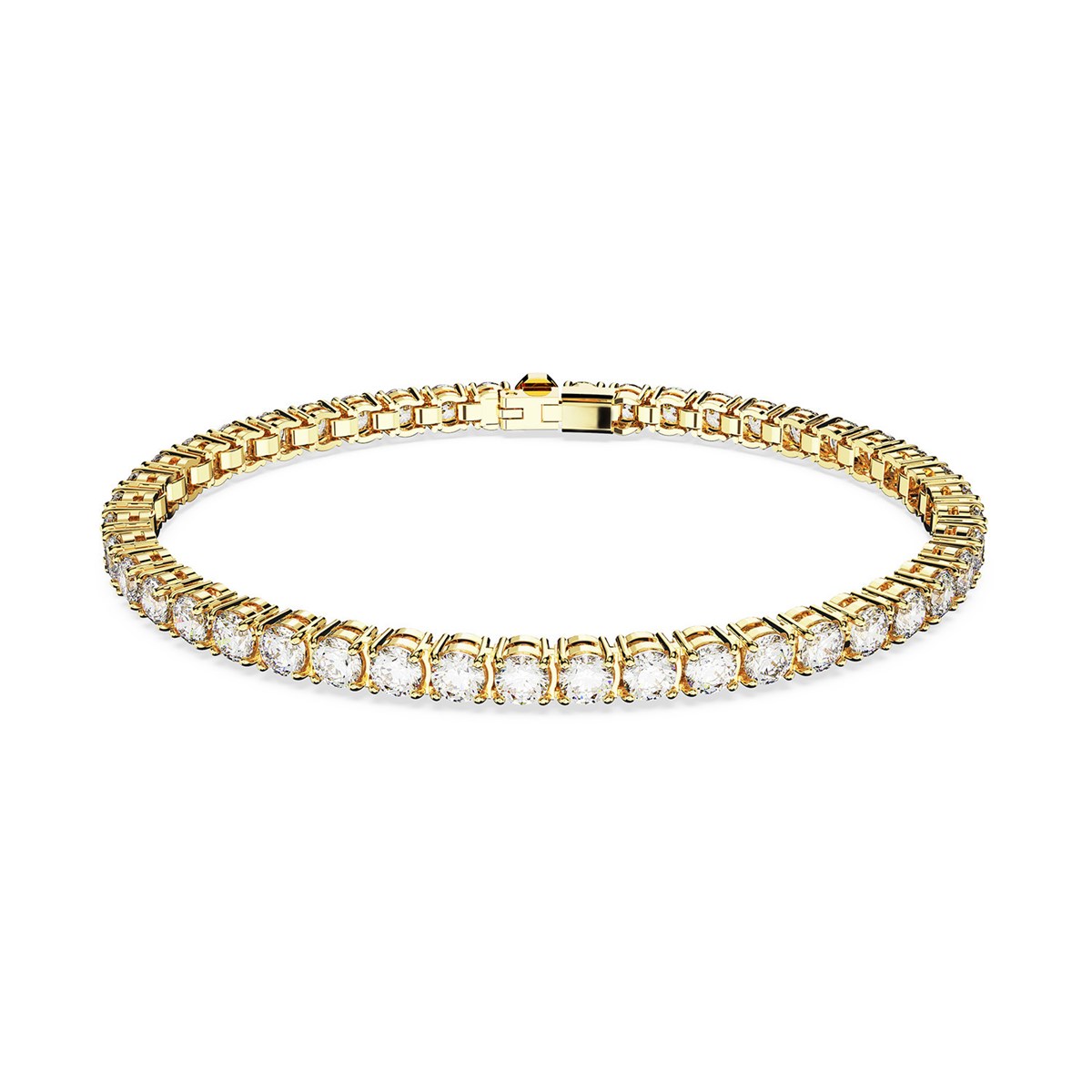 Bracelet Swarovski Matrix Tennis M_x000D_
placage doré