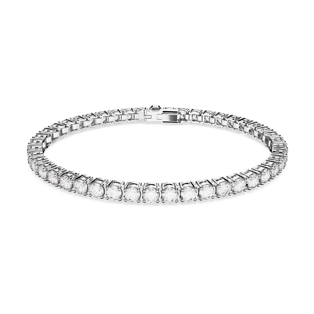 Bracelet Swarovski Matrix Tennis M_x000D_
placage argenté