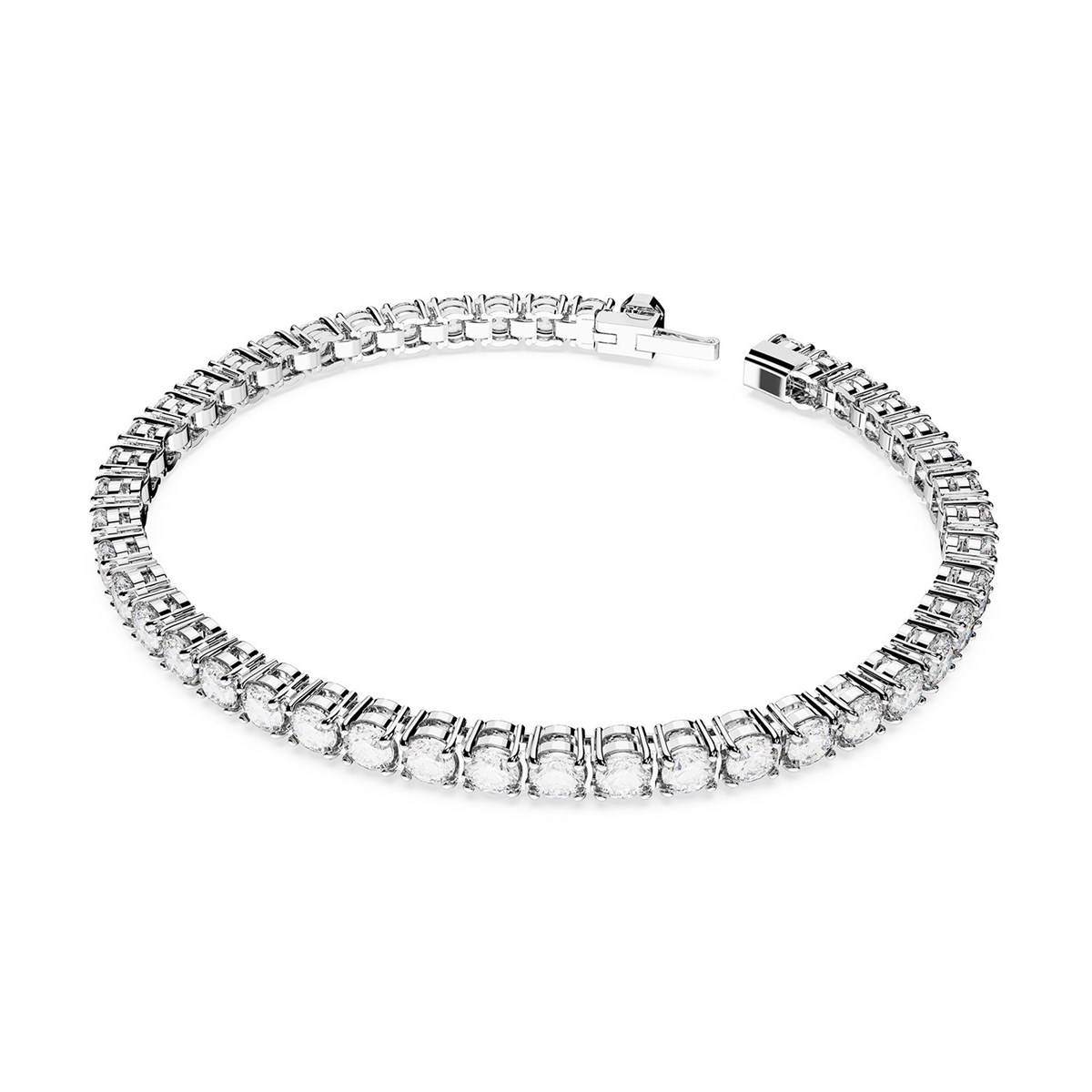 Bracelet Swarovski Matrix Tennis M_x000D_
placage argenté - vue 2
