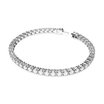 Bracelet Swarovski Matrix Tennis M_x000D_
placage argenté