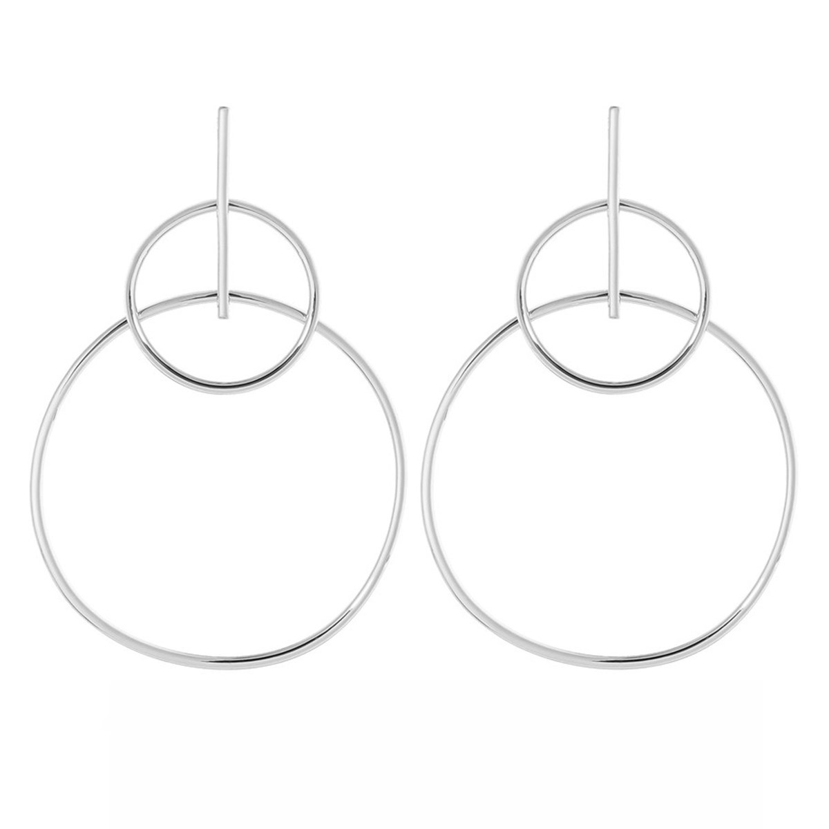 Boucles d'oreilles Agatha Cassini argent