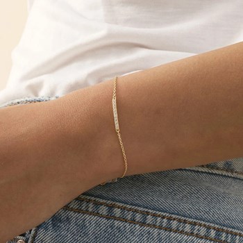 Bracelet souple Agatha Barshine doré