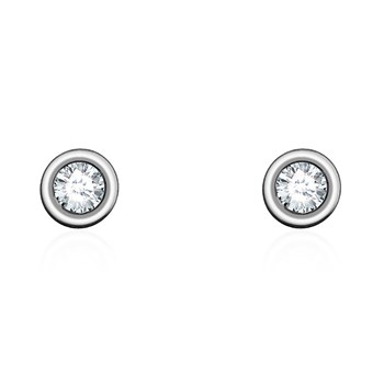 Boucles d'oreilles puces en argent Agatha
Collection Brillant